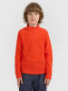 4F Fleece trui oranje