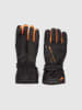 4F Ski-/ Snowboardfingerhandschuhe in Schwarz