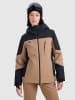 4F Kurtka narciarska w kolorze beżowym