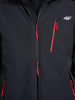4F Ski-/ Snowboardjacke in Schwarz