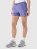 4F Funktionsshorts in Lila/ Hellblau