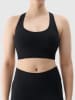 4F Sport-BH in Schwarz - Low