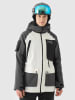 4F Ski-/ Snowboardjacke in Creme/ Anthrazit