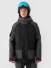 4F Ski-/ Snowboardjacke in Schwarz/ Anthrazit