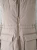 4F Doorgestikte bodywarmer beige