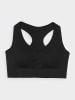 4F Biustonosz sportowy w kolorze czarnym