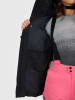 4F Ski-/ Snowboardjacke in Schwarz