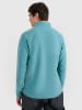 4F Fleece trui turquoise