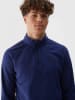 4F Fleece trui donkerblauw