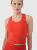 4F Top sportowy w kolorze czerwonym