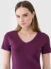 4F Koszulka w kolorze fioletowym