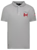 Canadian Peak Koszulka polo "Kotzeak" w kolorze szarym