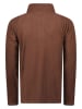 Canadian Peak Fleecepullover "Tugeak" in Braun