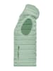 Canadian Peak Doorgestikte bodywarmer "Vakitaleak" mintgroen