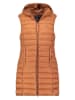 Canadian Peak Doorgestikte bodywarmer "Vakitaleak" oranje