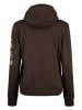 Canadian Peak Hoodie "Gyrelle" in Braun