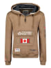 Canadian Peak Hoodie "Galapagos" lichtbruin