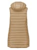 Canadian Peak Doorgestikte bodywarmer "Vatikamapeak" beige