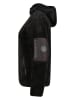 Canadian Peak Fleecejacke "Ulebeak" in Schwarz