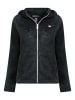 Canadian Peak Fleecejacke "Ulotteak" in Schwarz