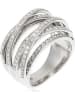 DIAMANTA Witgouden ring "New entrelacs candides" met diamanten