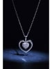 DIAMANTA Witgouden hanger "Coeur tendresse" met diamanten