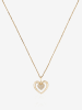 DIAMANTA Złota zawieszka "Coeur Tendresse" z diamentami
