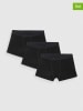 4F 3-delige set: boxershorts zwart