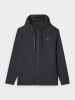 4F Sweatjacke in Schwarz