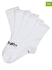 4F 5er-Set: Socken in Weiß