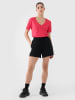 4F Sweatshort zwart