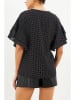 Milan Kiss Top zwart/wit