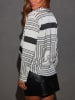 Milan Kiss Blouse zwart/ecru