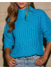 Milan Kiss Sweter w kolorze błękitnym