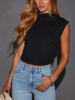 Milan Kiss Top w kolorze czarnym