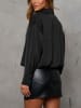 Milan Kiss Bluse in Schwarz
