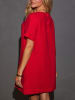 Milan Kiss Jurk rood