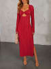 Milan Kiss Kleid in Rot