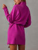 Milan Kiss Strickkleid in Fuchsia