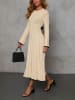 Milan Kiss Kleid in Beige