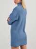 Milan Kiss Gebreide jurk lichtblauw