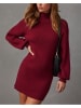 Milan Kiss Strickkleid in Rot