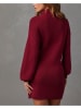 Milan Kiss Strickkleid in Rot