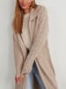 Milan Kiss Cardigan in Beige