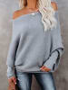 Milan Kiss Pullover in Hellblau