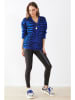 Milan Kiss Pullover in Blau/ Schwarz