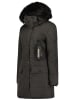 Maison Montaigne Parka "Cormai" in Schwarz