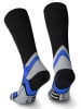 Spaio Ski-/Snowboardkniestrümpfe "Thermo-Evo 02" in Schwarz/ Blau/ Grau