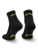 Spaio Laufsocken "Running" in Schwarz/ Gelb