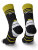 Spaio Laufsocken "Powerful" in Schwarz/ Gelb